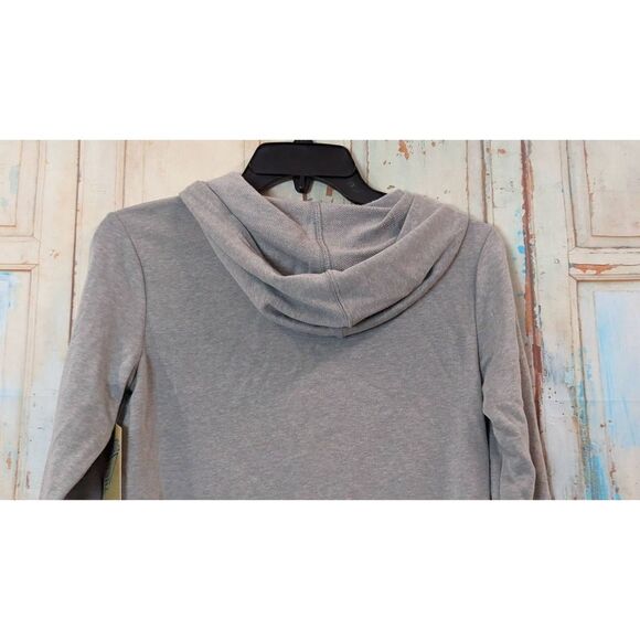 There Abouts Girls Size Medium (10/12) Grey Full Zip Sweatshirt Hoodie - Picture 6 of 8